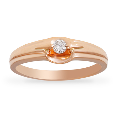Кольцо, золото, бриллиант, 12692-100